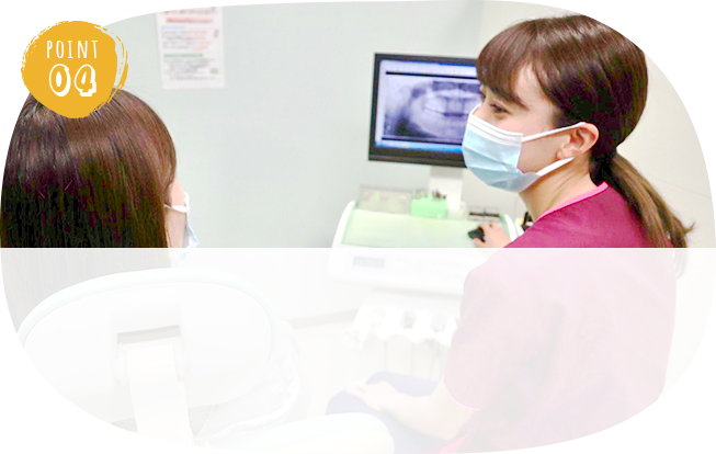 女性の歯科医師が在籍